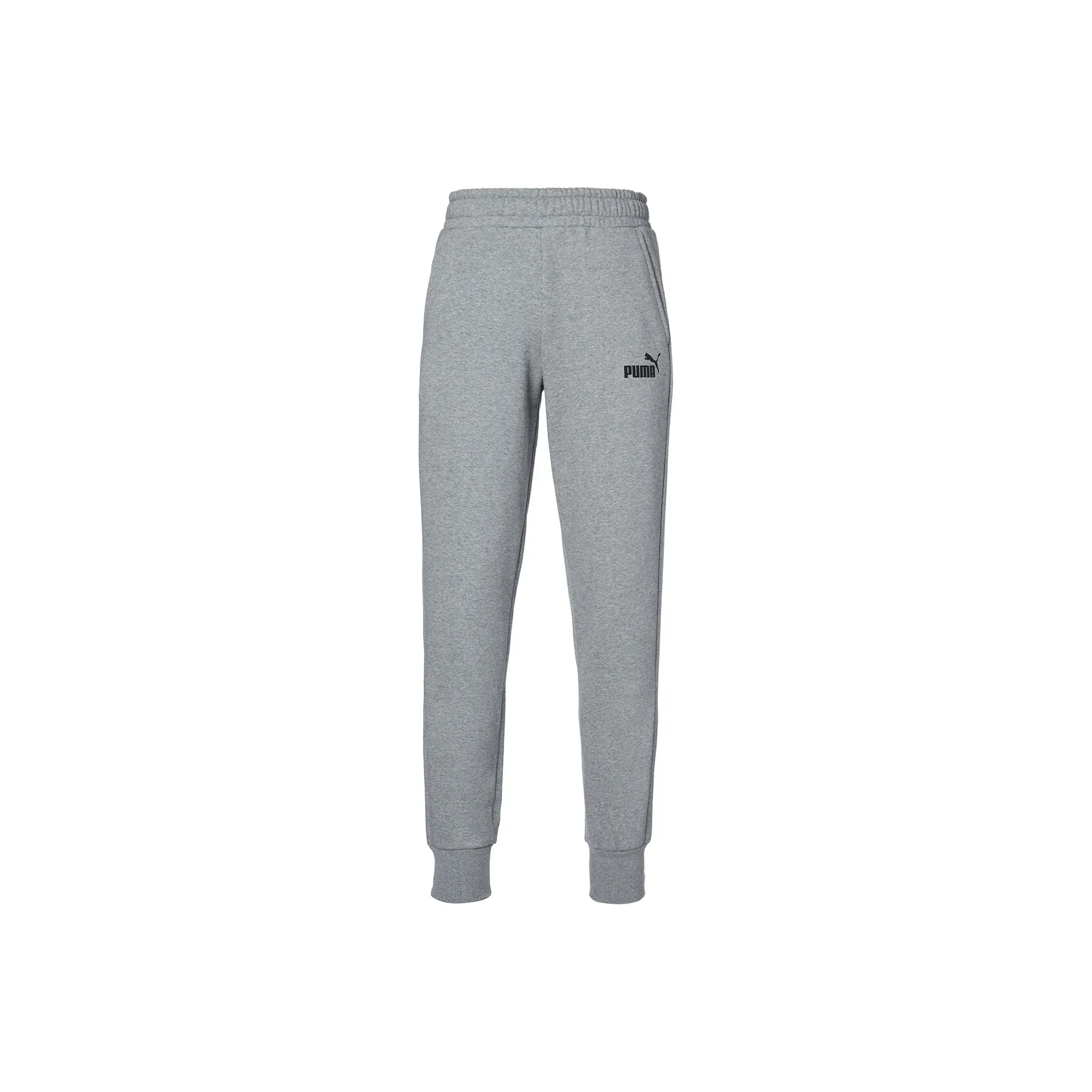 PUMA Knitted Sweatpants Men's Gray
