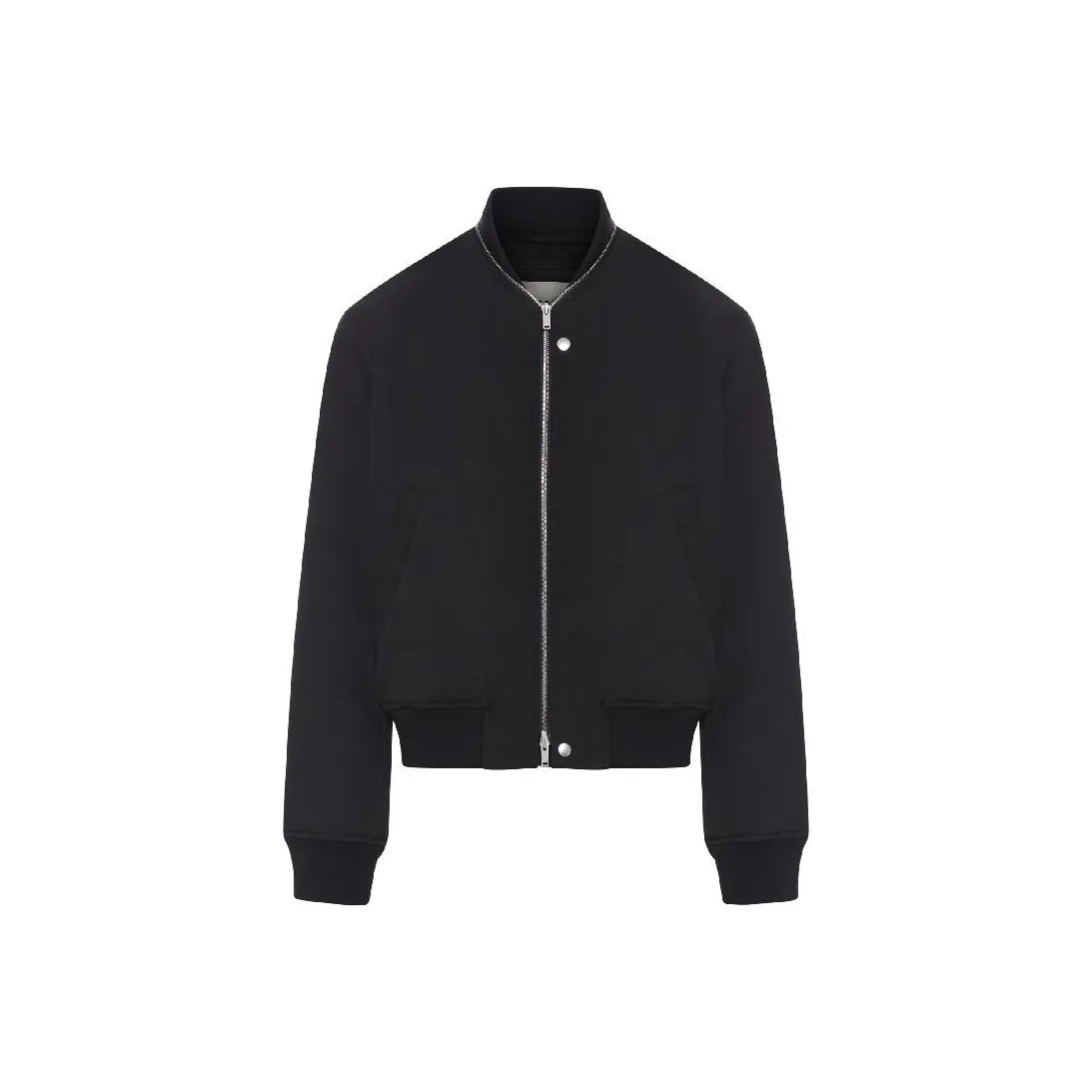 JIL SANDER Zip Up Long Sleeved Bomber Jacket