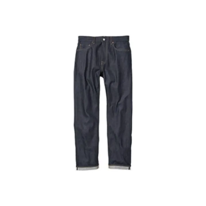 UNIQLO Темно-синие унисекс джинсы