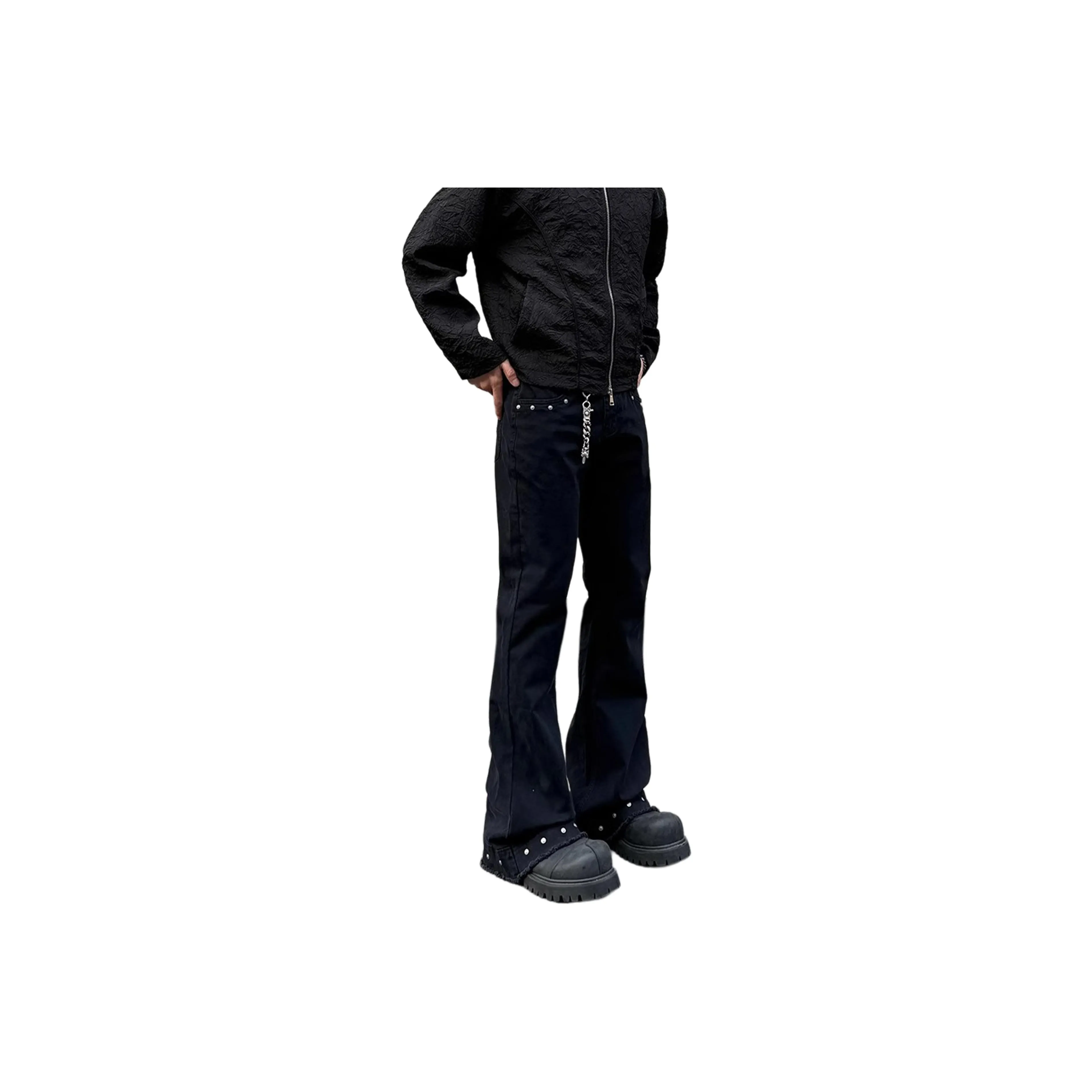 COMOWA Jeans Unisex Black
