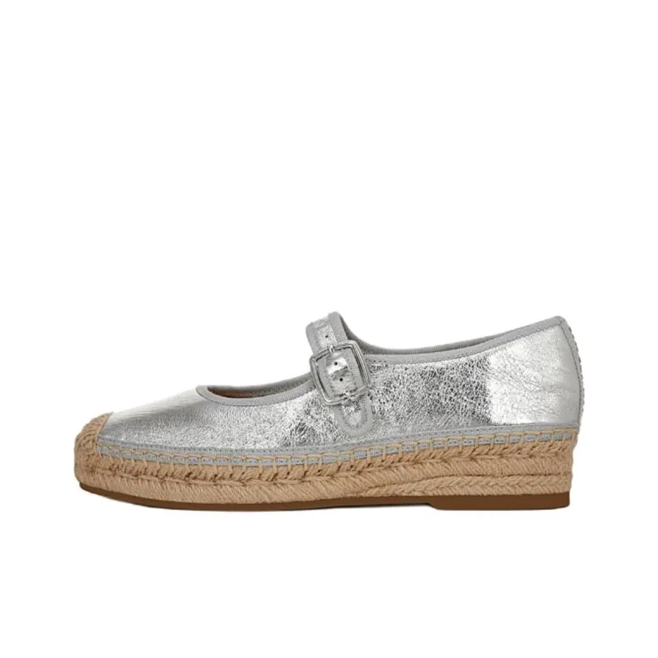 SAM EDELMAN MACKIE Туфли Мэри Джейн Женские Серебряные