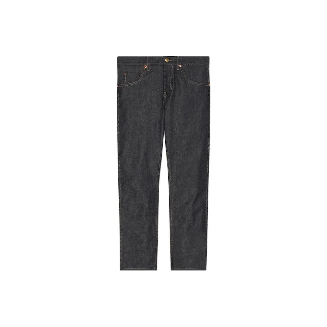 GUCCI Tappered Denim Trousers