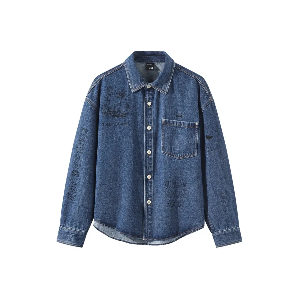 GXG Синий Мужской Куртки