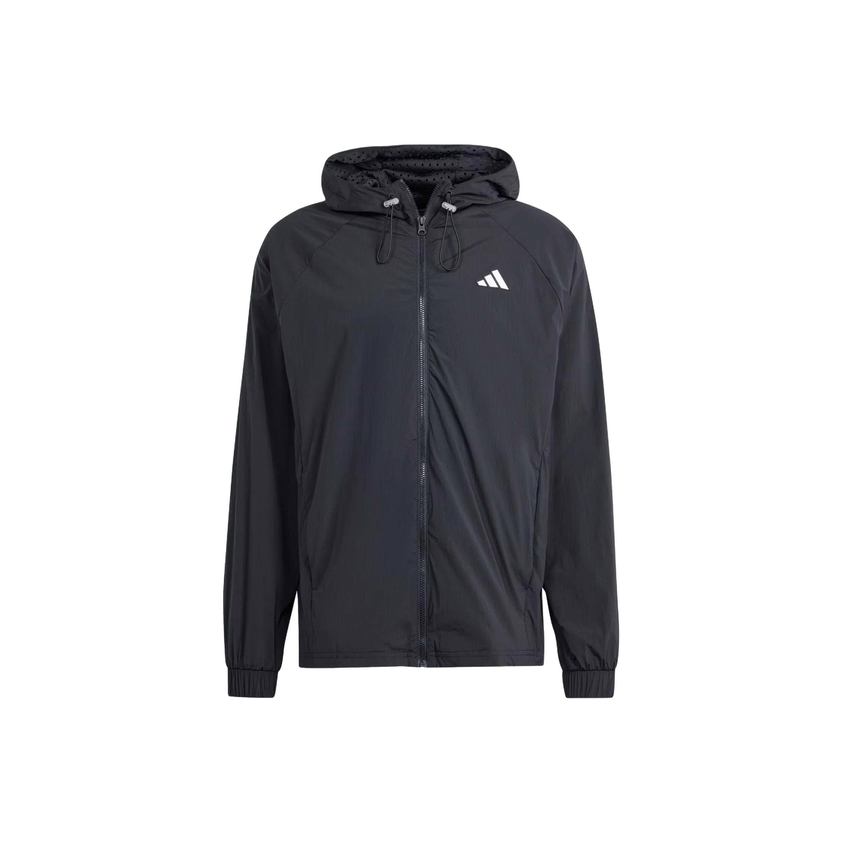Adidas Tennis Pro Semi Transparent Full Zip Jacket Jackets & Coats Men's Black