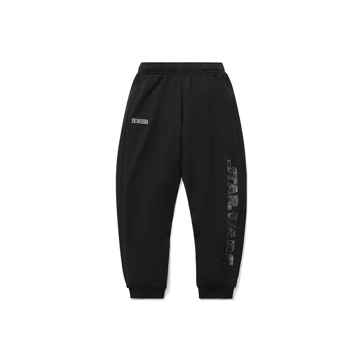 LINING x STAR WARS Тренировочные брюки Мужские Черные