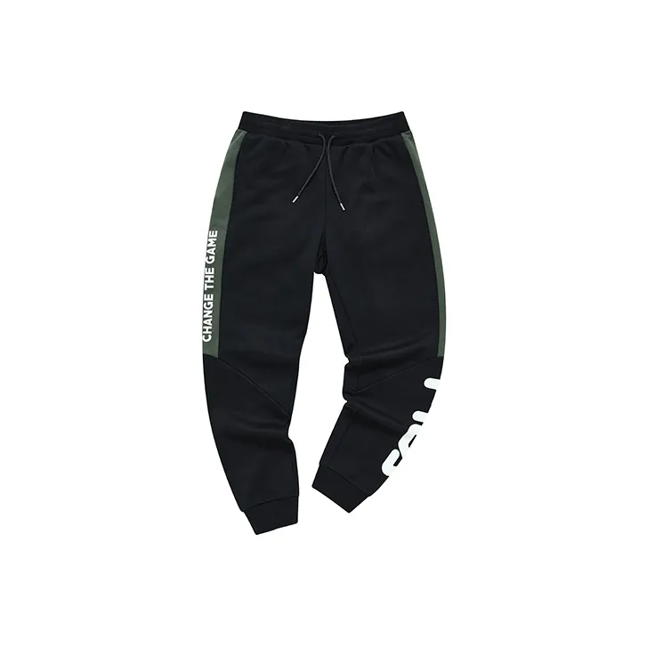 FILA FUSION INLINE Knitted Sweatpants Men's Black