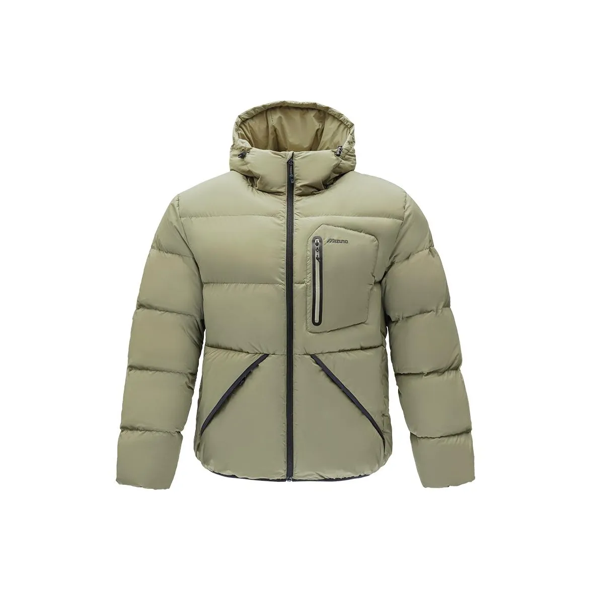 Mizuno MIGRANT Series Пуховик Мужской Белый Желтый