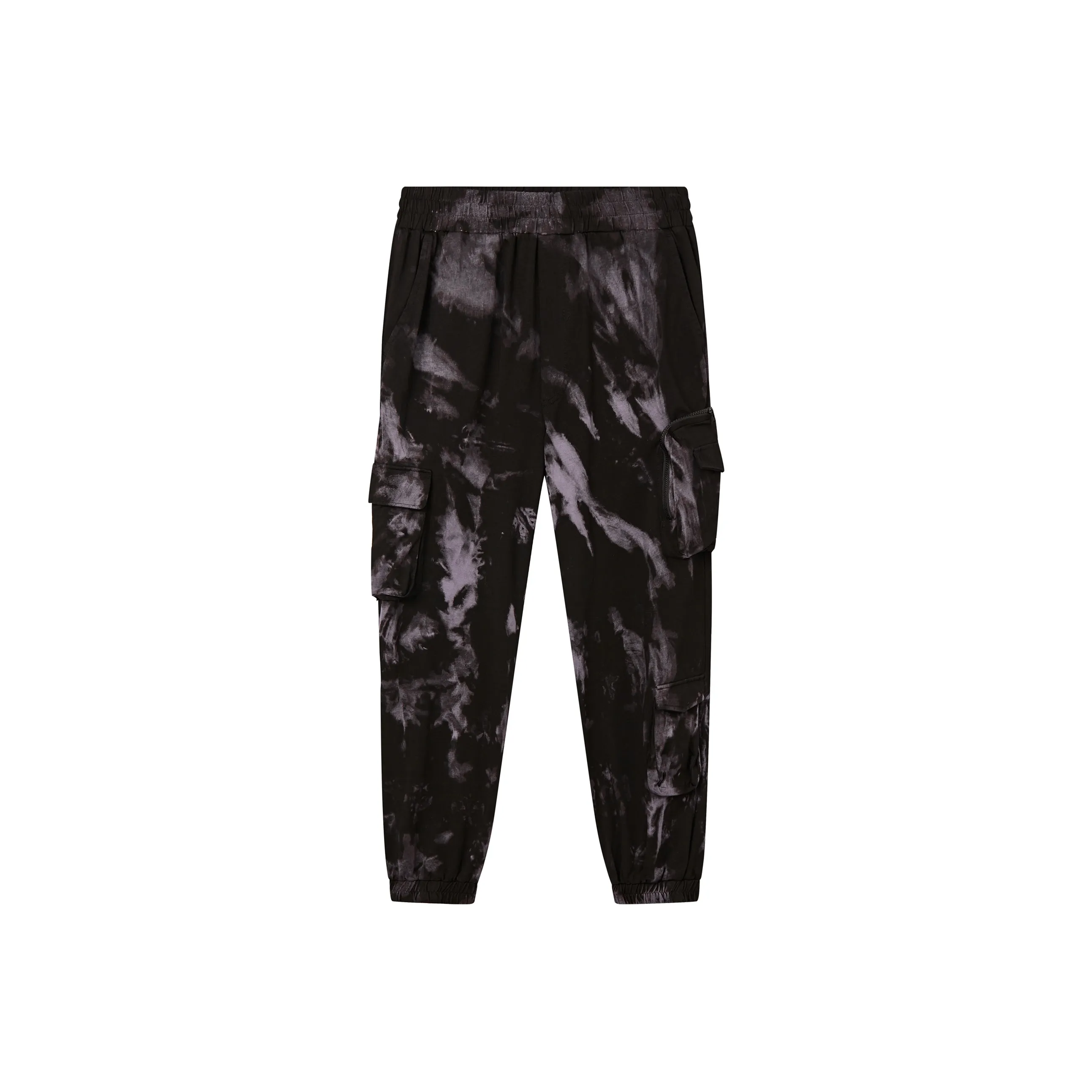 Caver&Hunter SS22 Casual Pants Unisex Black Purple