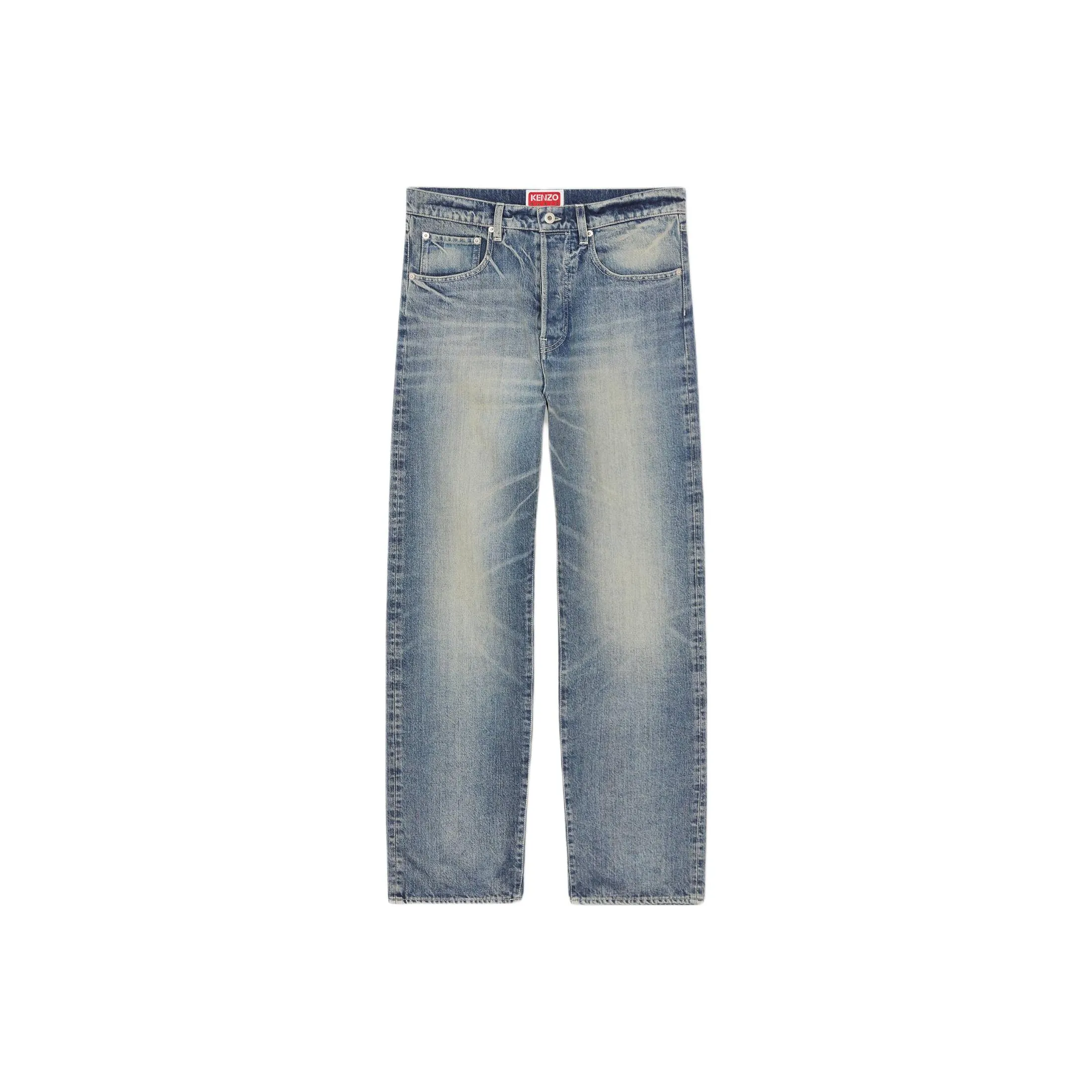 KENZO Creations Asagao Straight Fit Jeans