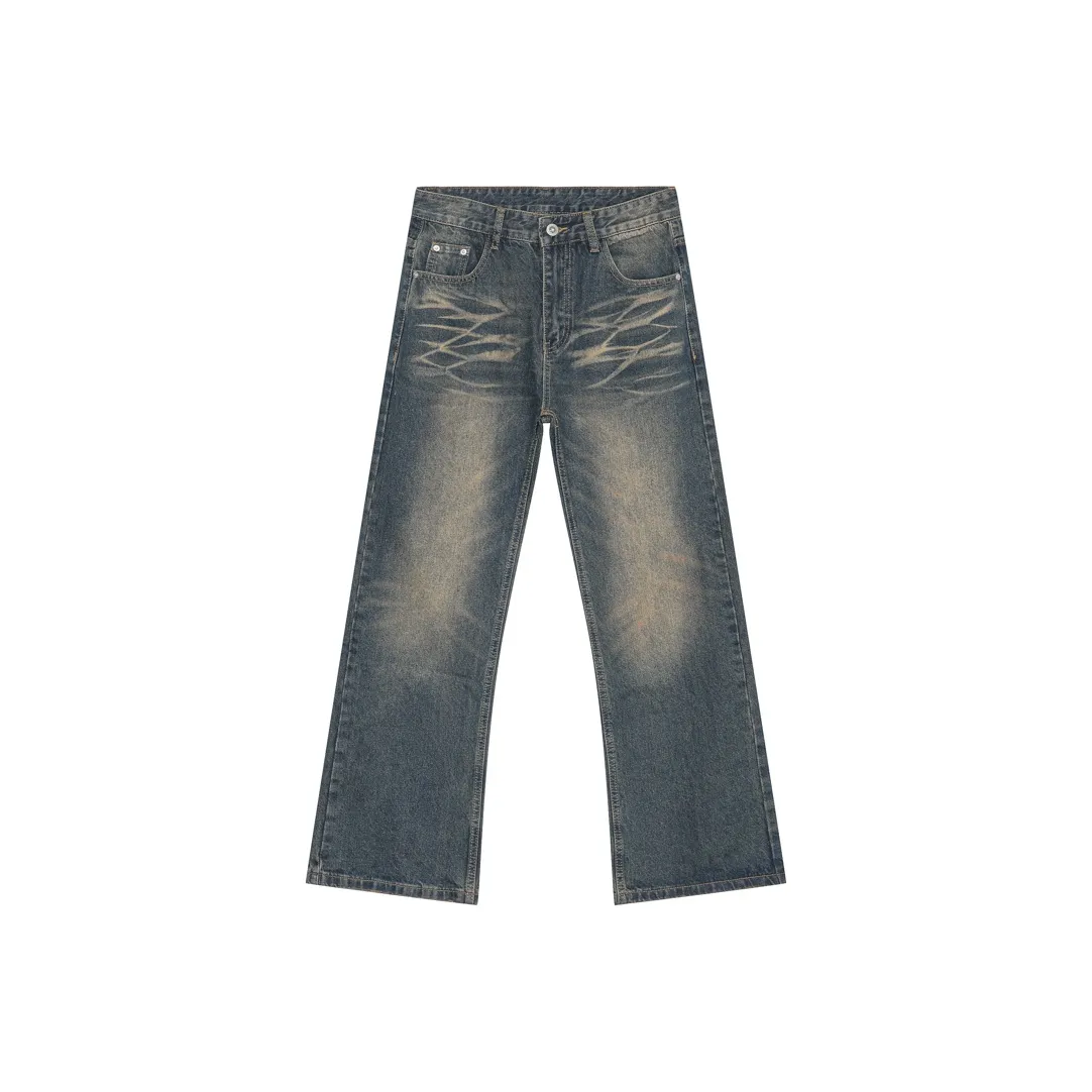Voguo Relay Floor Length Bootcut Jeans Unisex