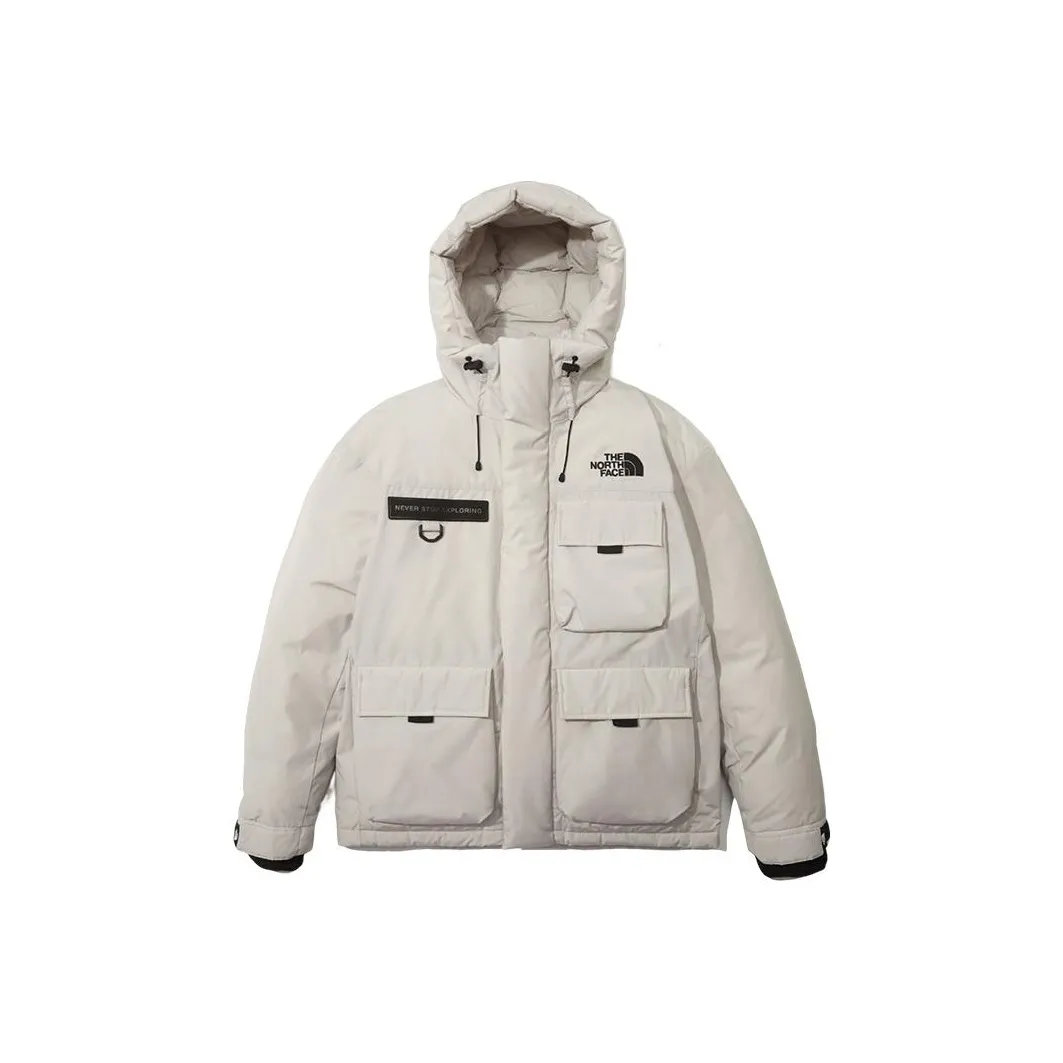 THE NORTH FACE Down Jackets & Coats Unisex White Sand