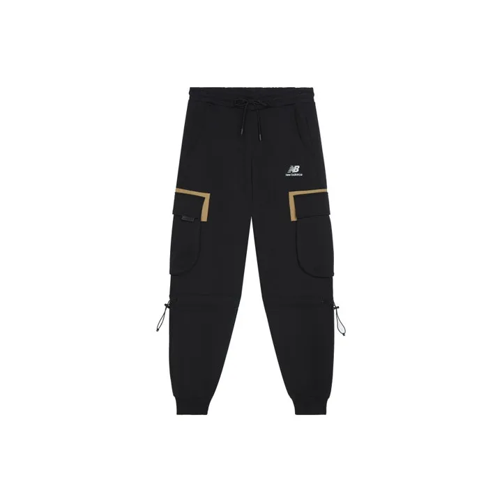 New Balance совместный бренд Черные мужские вязаные тренировочные штаны