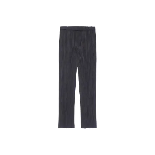 PLEATS PLEASE ISSEY MIYAKE Черные Унисекс Повседневные брюки
