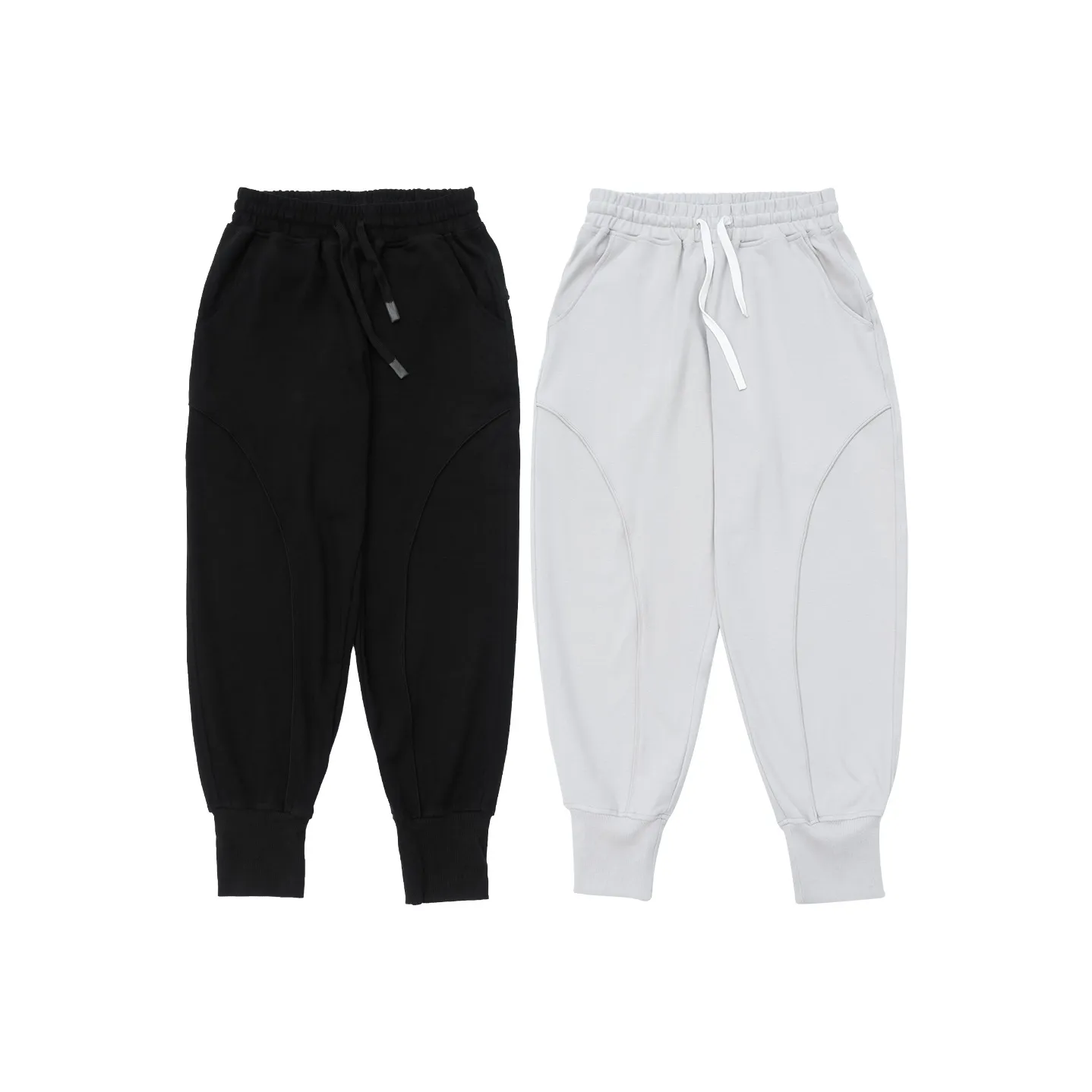 Bodydream Knitted Sweatpants Men's 2 Pack Black+Light Gray