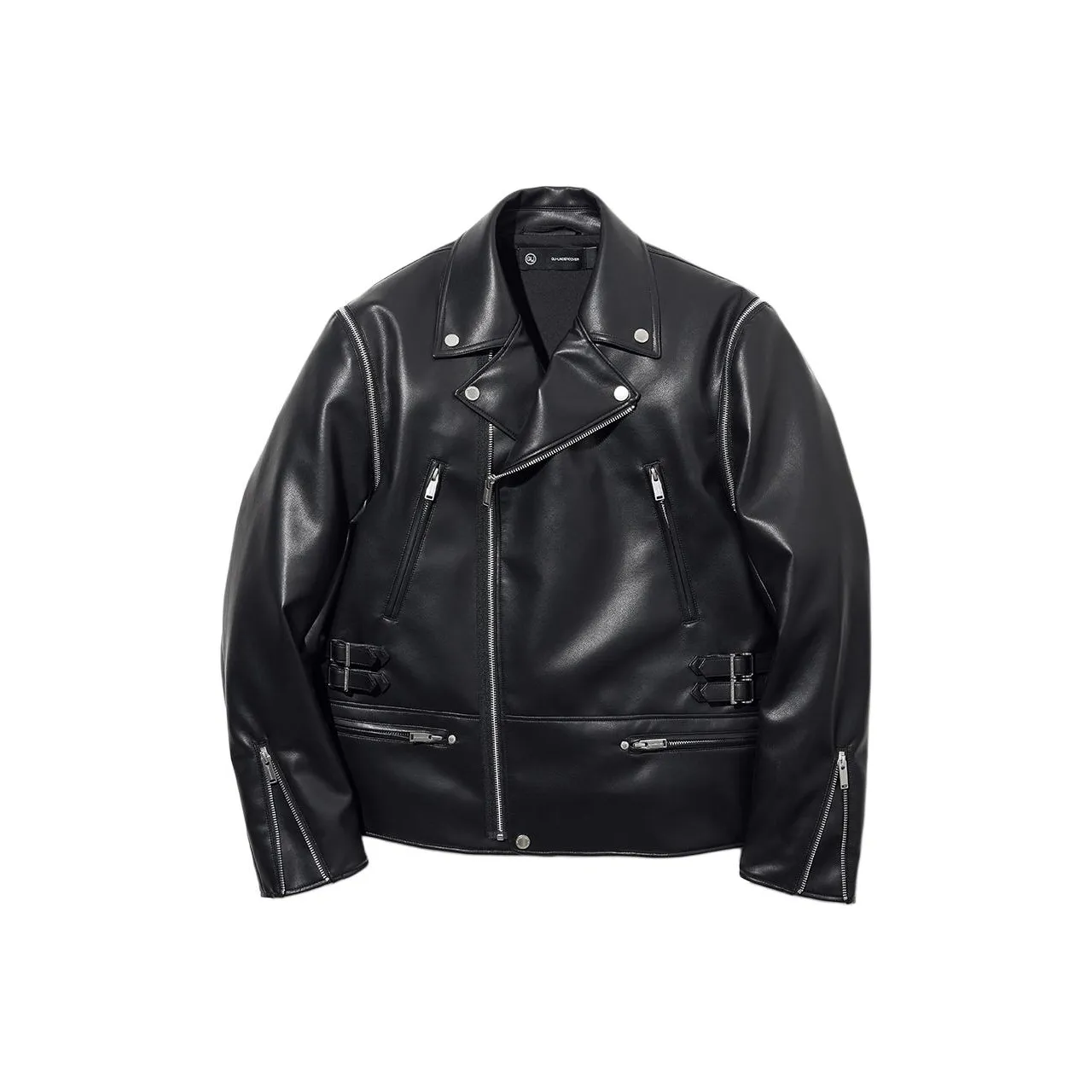 GU Черный Унисекс Кожаные куртки