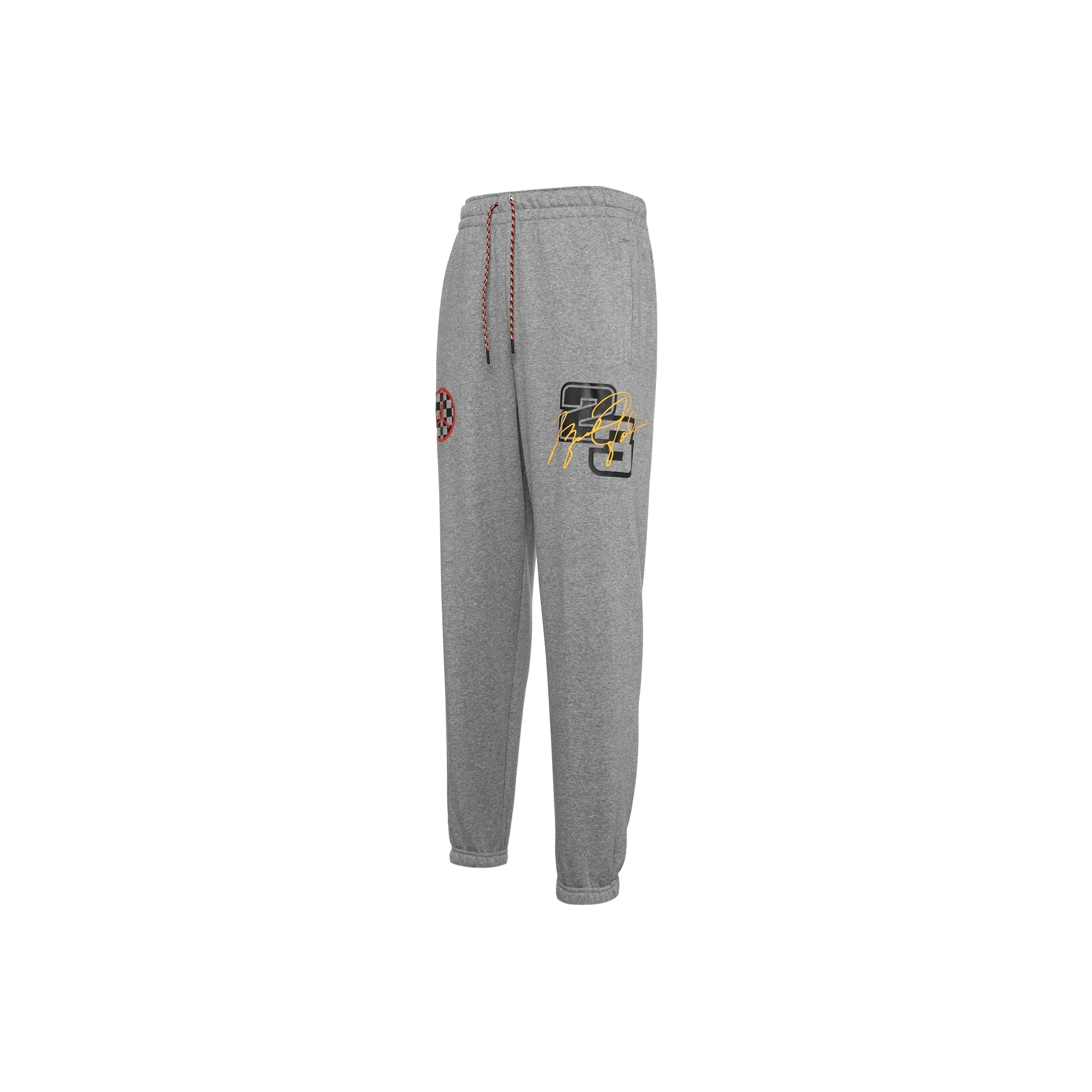 Джордан Вязаные Тренировочные Штаны Мужские Угольный Серый