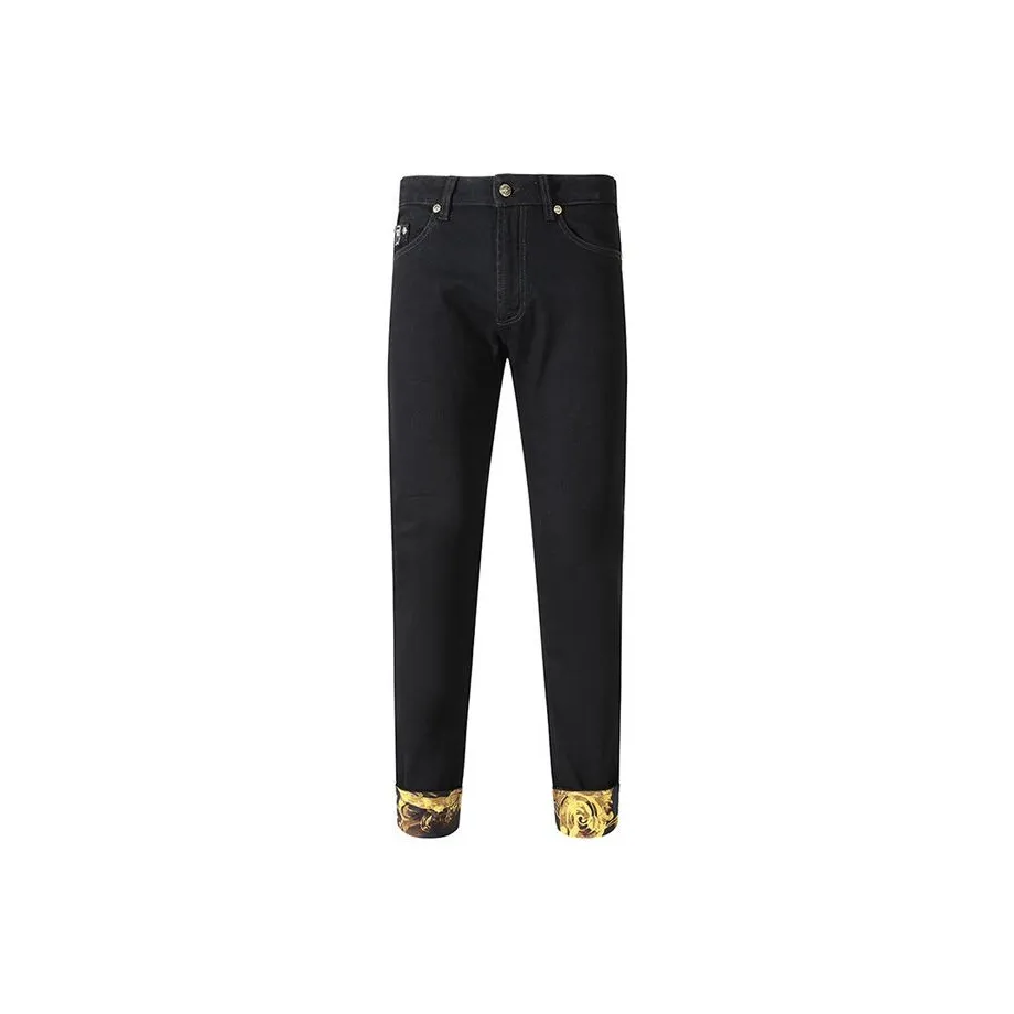 VERSACE JEANS COUTURE SS24 Jeans Men's Black