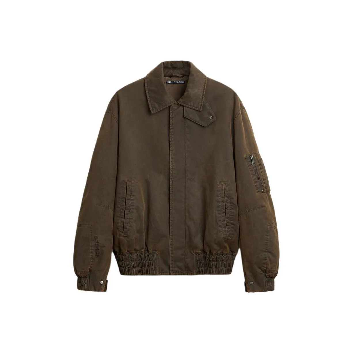 ZARA Jackets & Coats Men's Brown