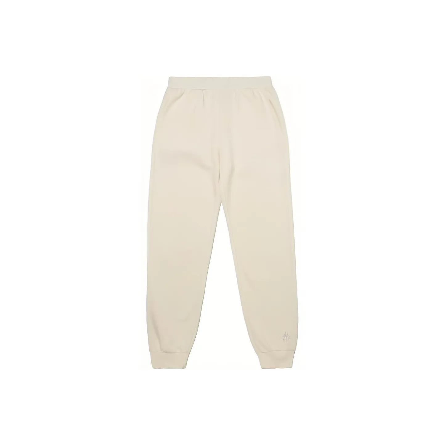 Mlb Base Logo Вязаные Тренировочные Штаны Унисекс Кремовый