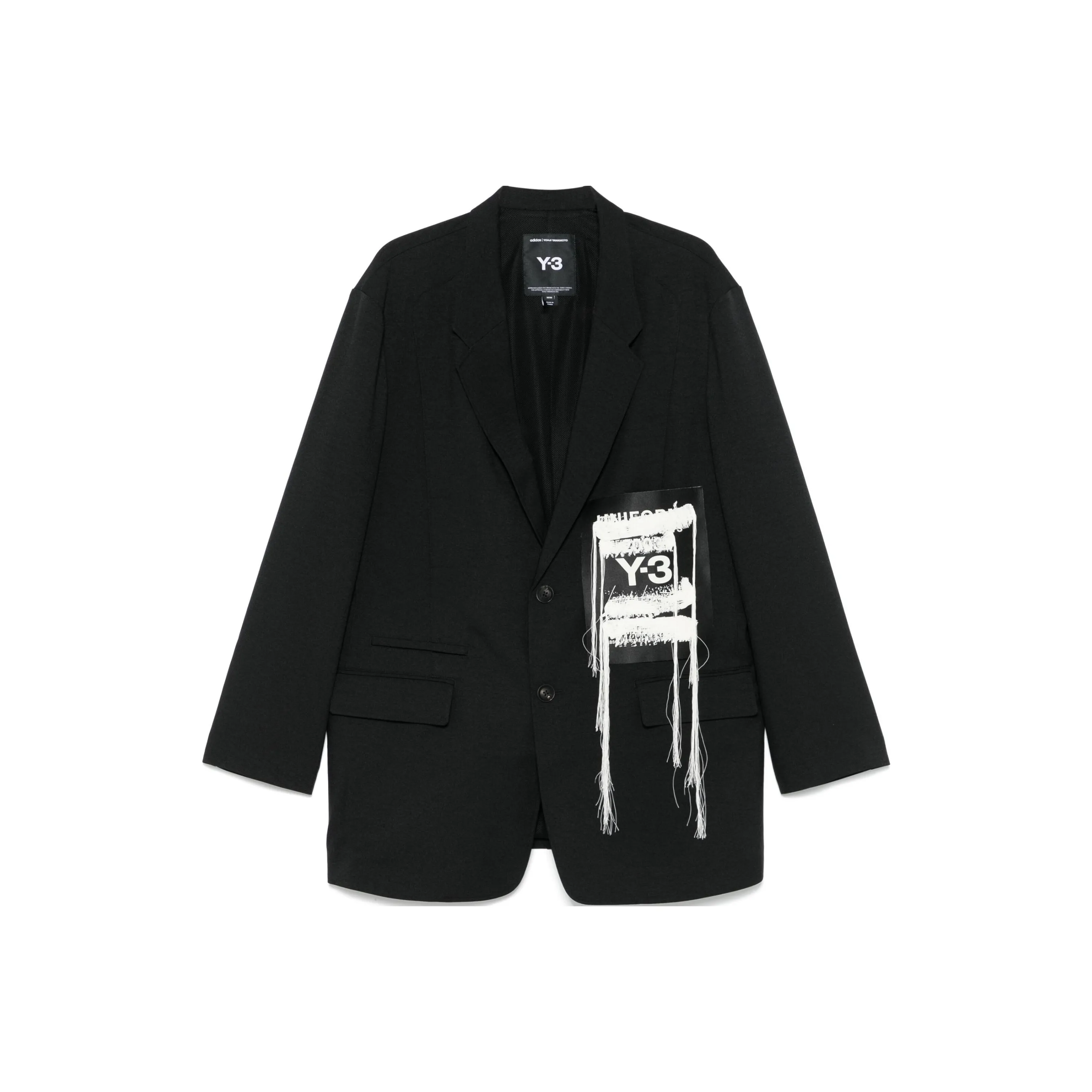 Y 3 Sport Uniform Patch Blazer