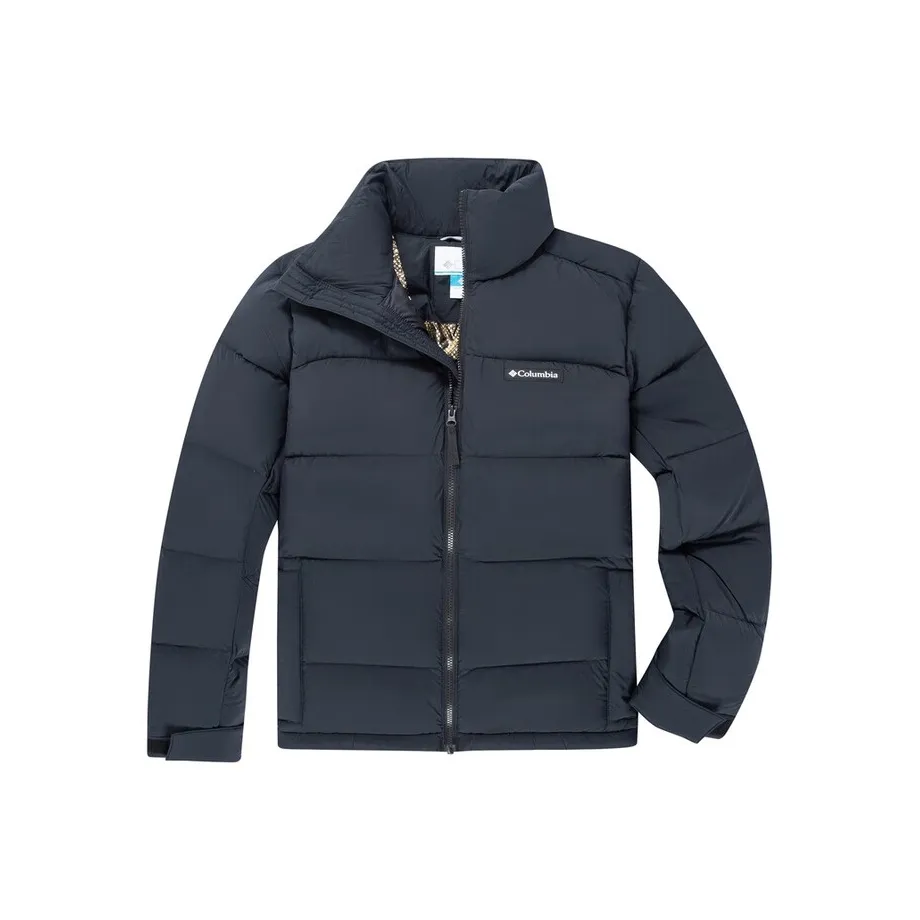 Columbia совместный бренд Casual Outdoor Пуховик Мужской Черный