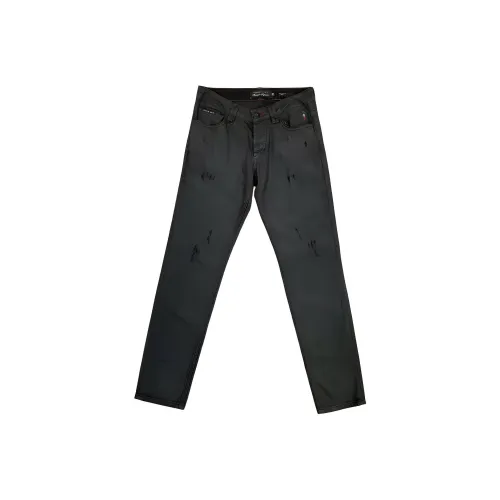 PHILIPP PLEIN Черные Мужские Джинсы