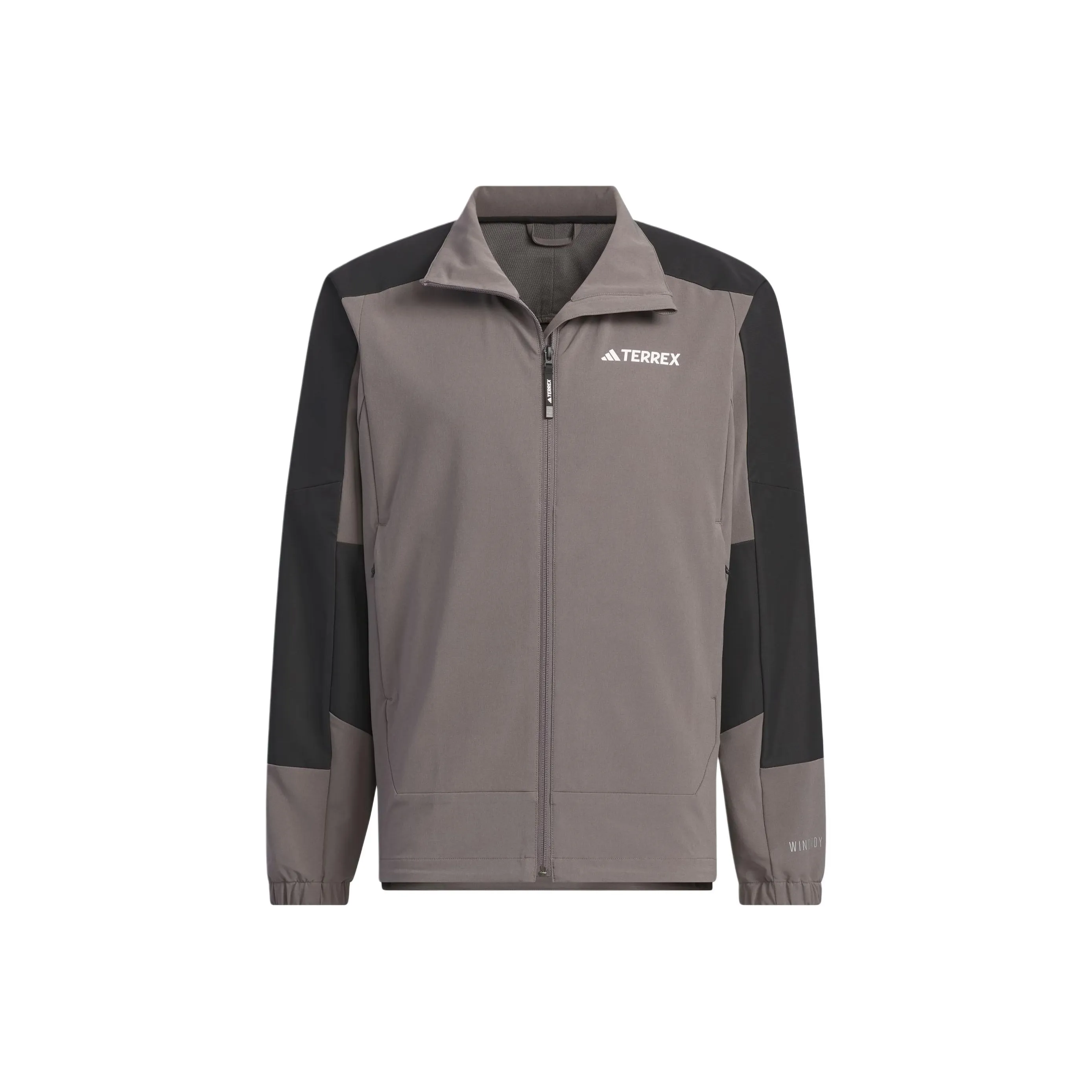 Adidas Wind.Rdy Softshell Non-Hooded Retro Jackets Coat Men's Charcoal Gray