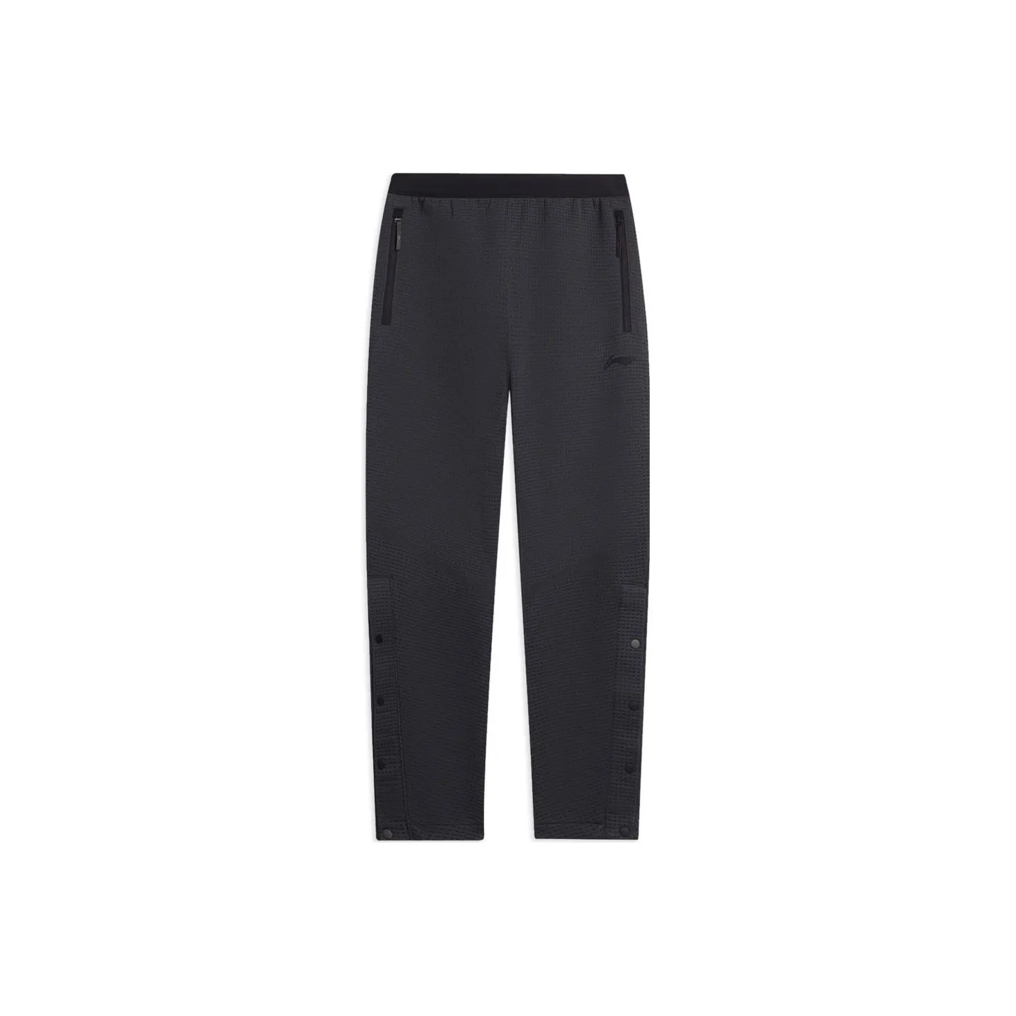 LINING Sports Basketball Collection Черные Мужские Вязаные Тренировочные Штаны