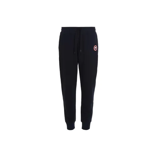 Canada Goose Huron Series Темно-синий Мужские Вязаные Тренировочные Брюки