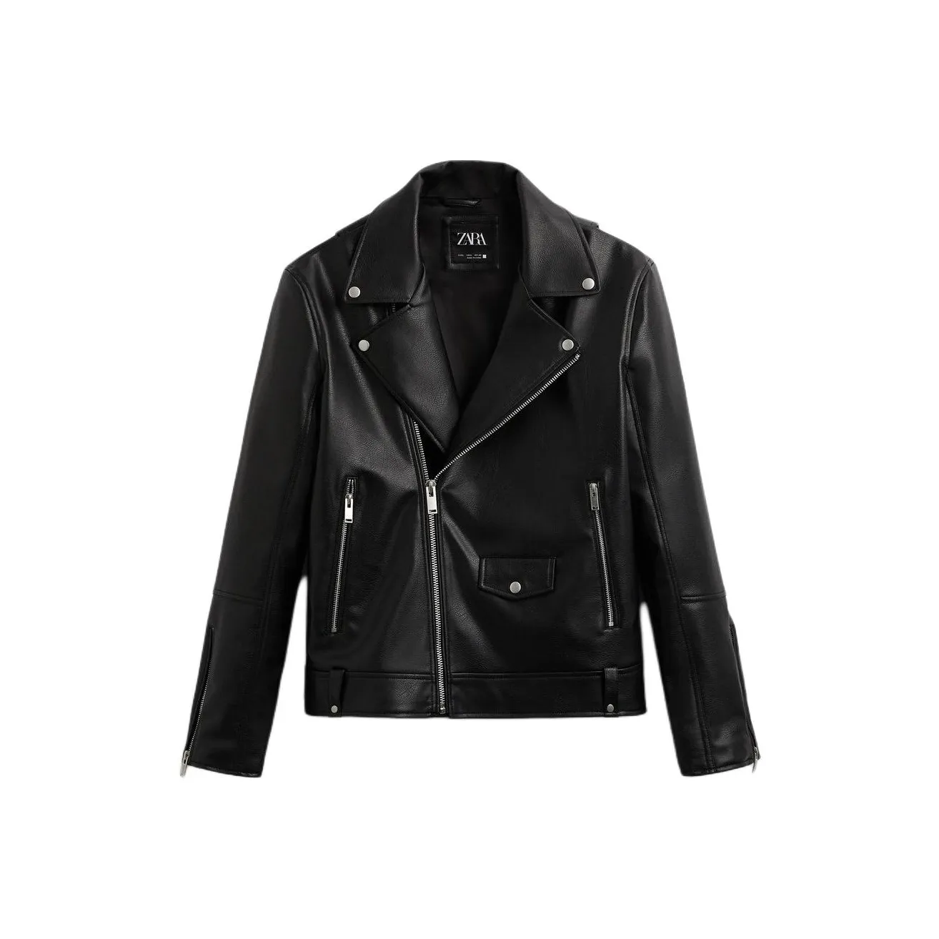 ZARA Jackets & Coats Men's Black