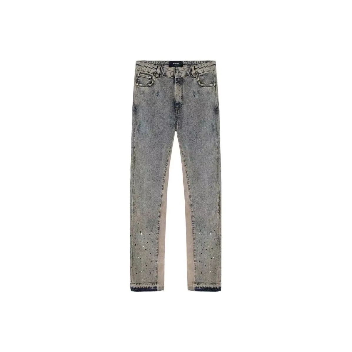 REPRESENT Серый Синий Мужские Джинсы