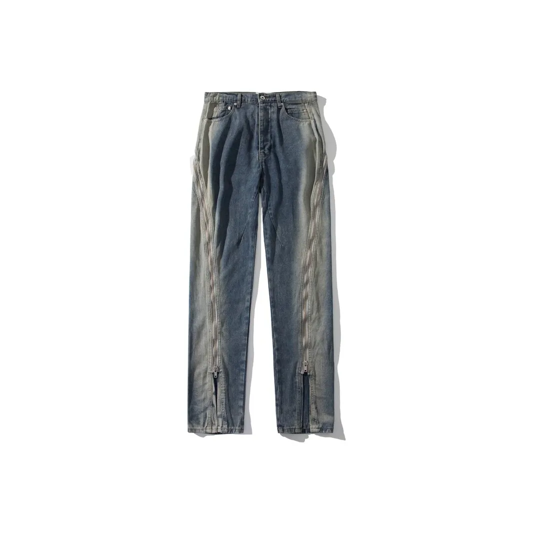 NVRFRGT Jeans Unisex Blue