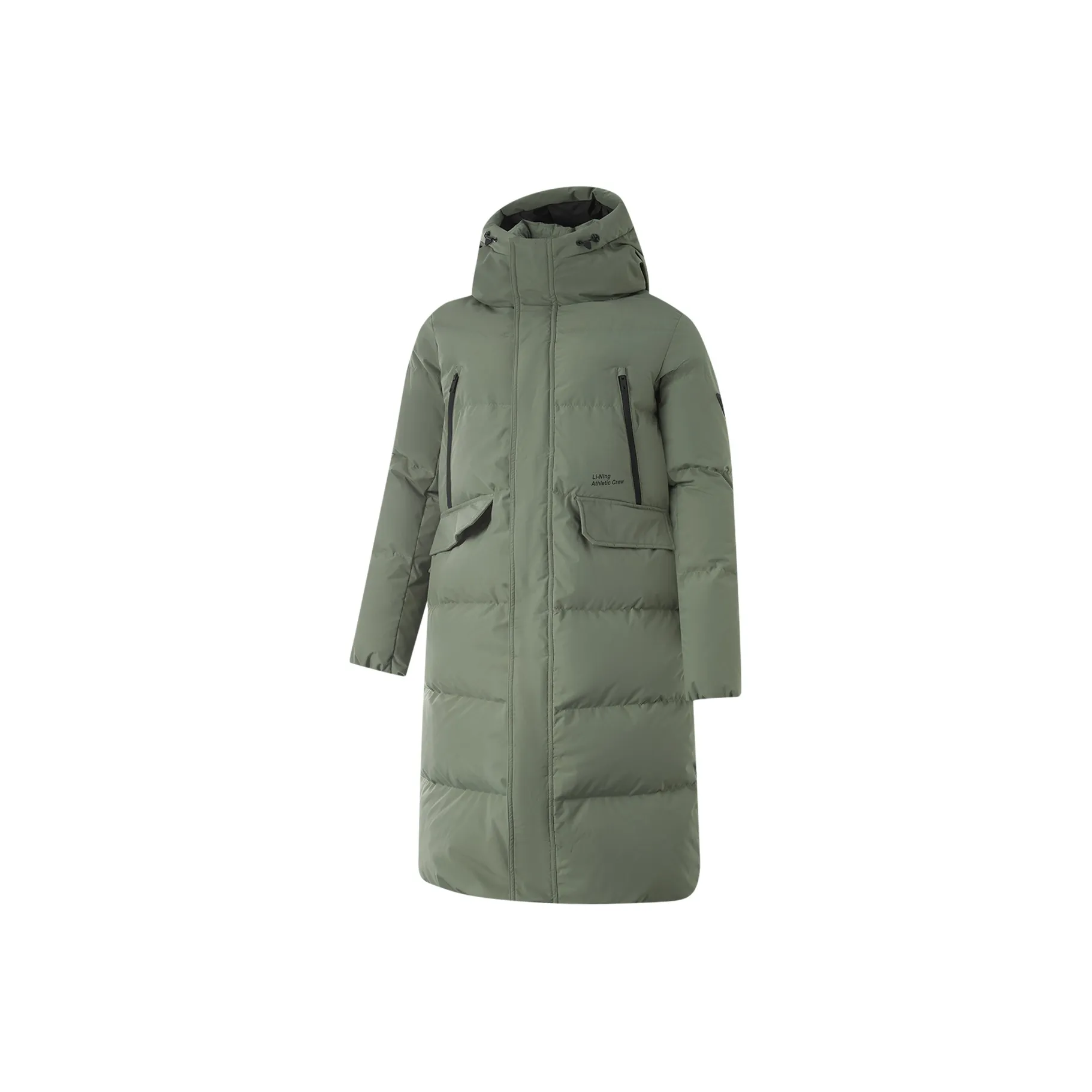 LINING Fondue Down Series Пуховик Мужской Дымчатый Зеленый