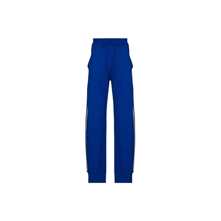 Maison Margiela Knitted Sweatpants Men's Blue