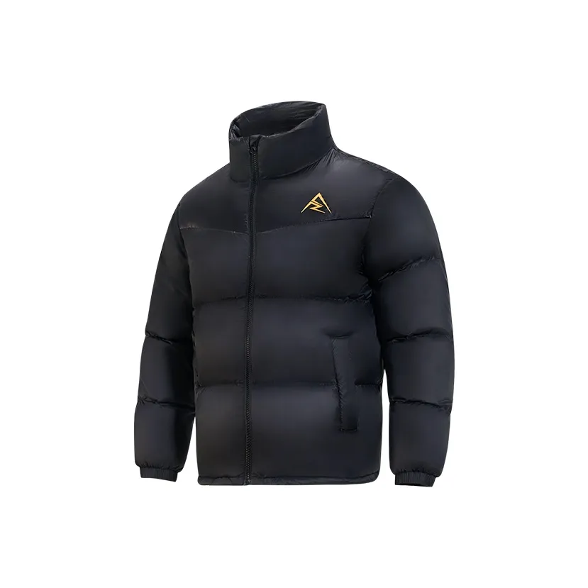 RIGORER Зимний Свободный крой Укороченный пуховик Унисекс