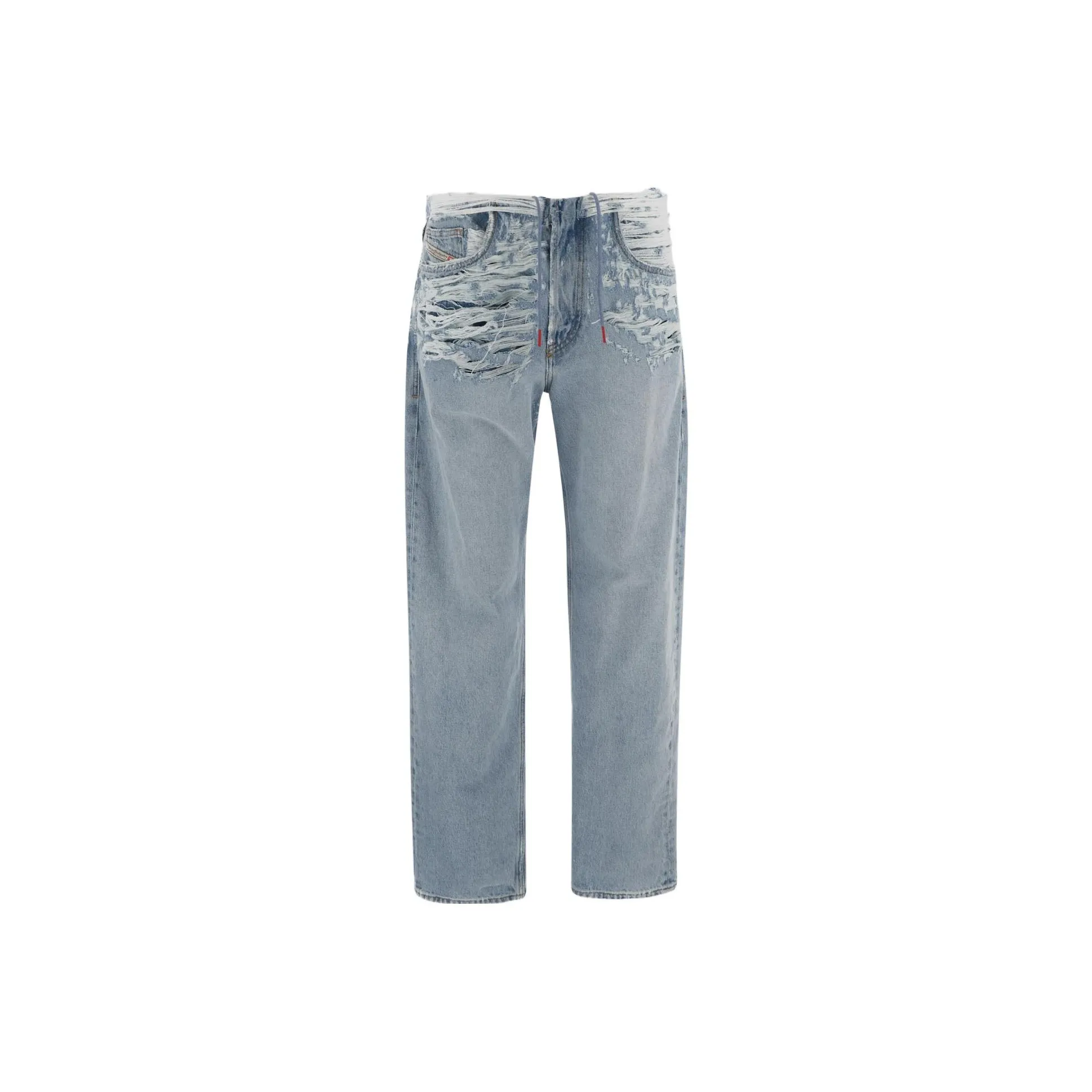 DIESEL Ripped Straight leg Jeans