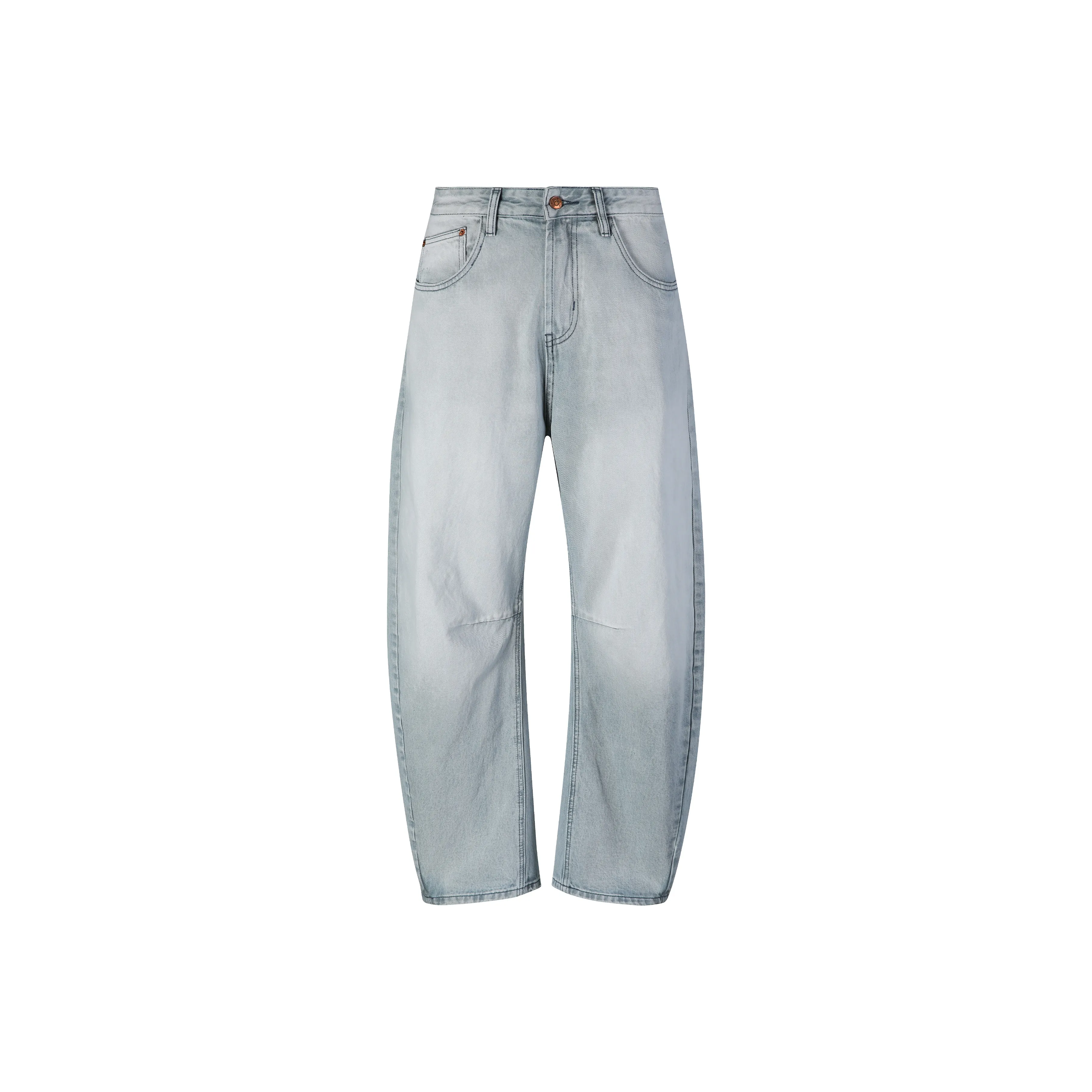 A3G4 Джинсы Унисекс Небесный Синий