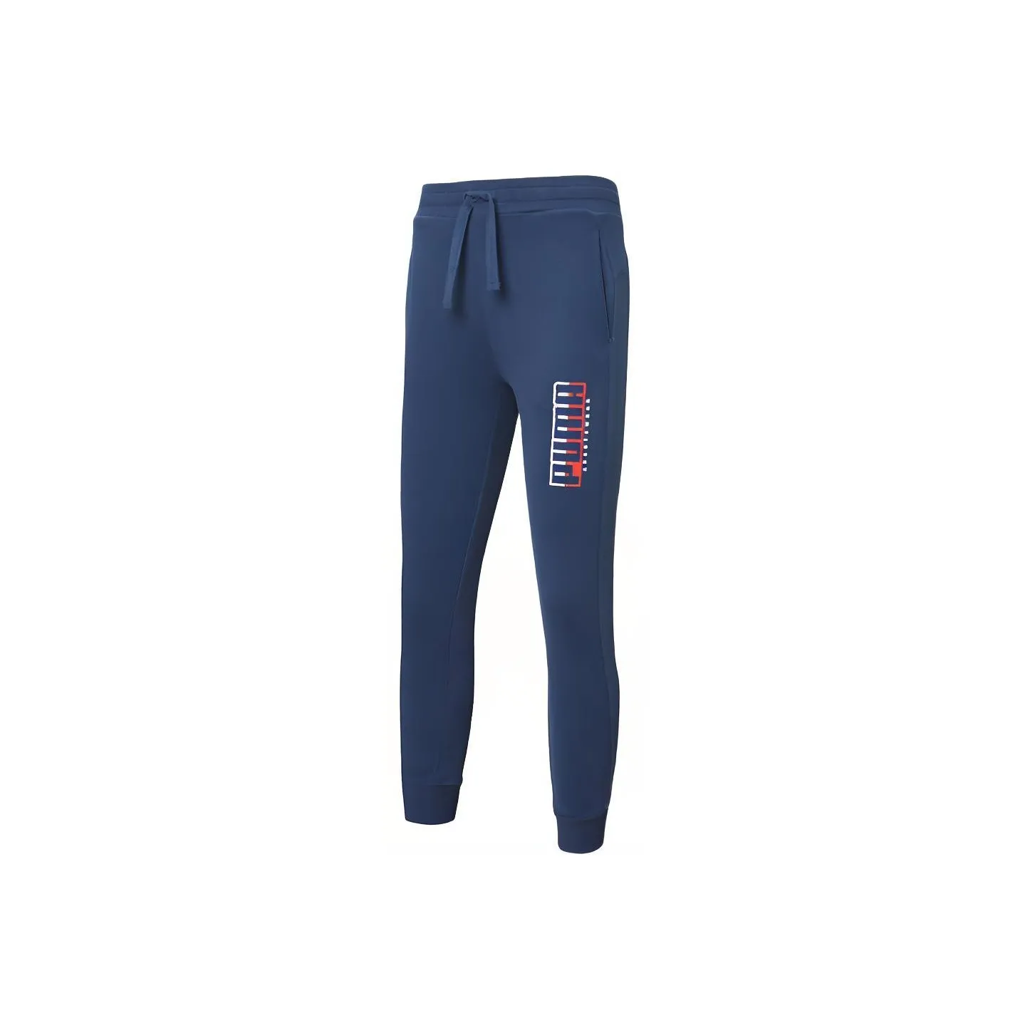 PUMA Knitted Sweatpants Men's Dark Denim Blue
