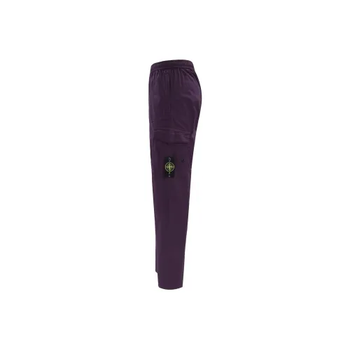 STONE ISLAND Чернила Фиолетовый Мужские Брюки Карго