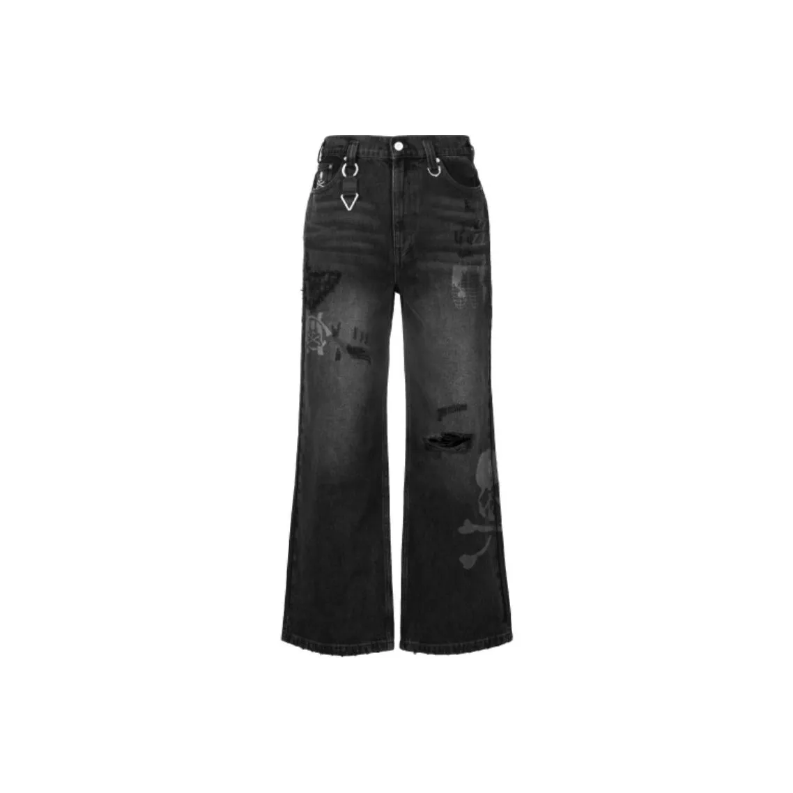 C2H4 mastermind JAPAN Джинсы Унисекс