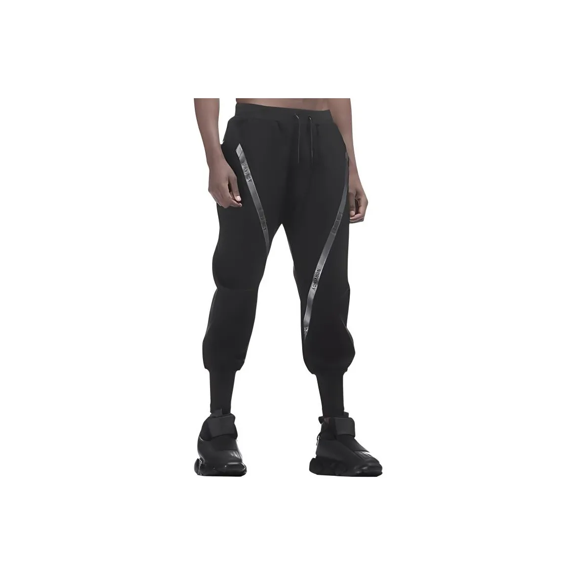 NORVINCY Elastic Cuff Micro Stretch Outdoor Knitted Sweatpants Unisex