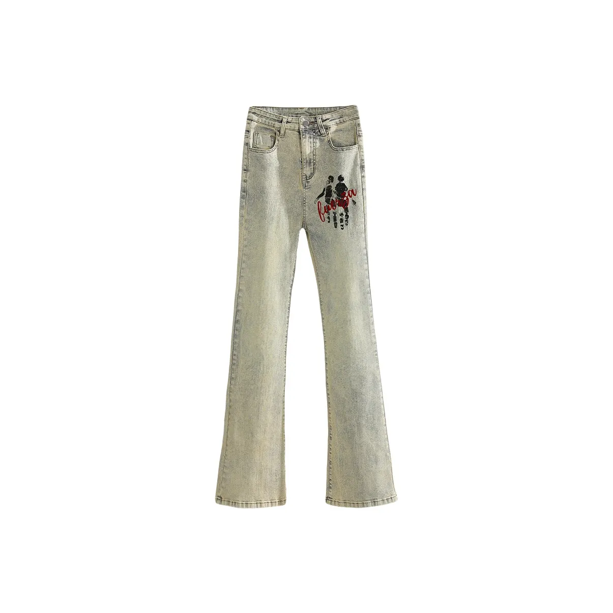 FUERZA Унисекс Джинсы