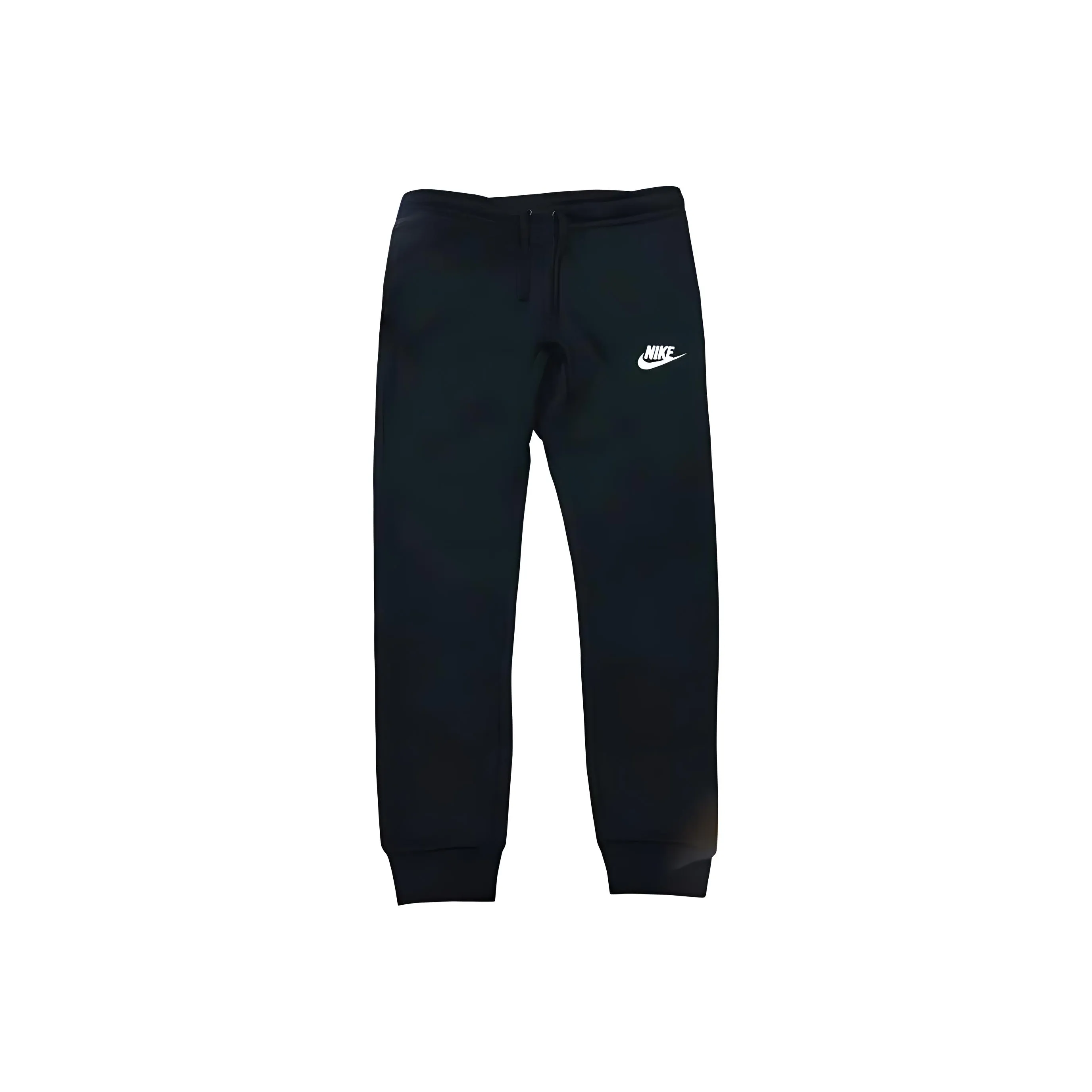 Nike Черные Мужские Вязаные Тренировочные Штаны