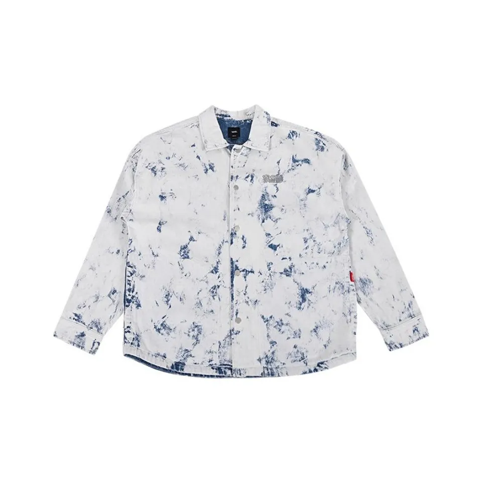 VANS Синий с Белым Lettering Мужская Куртка