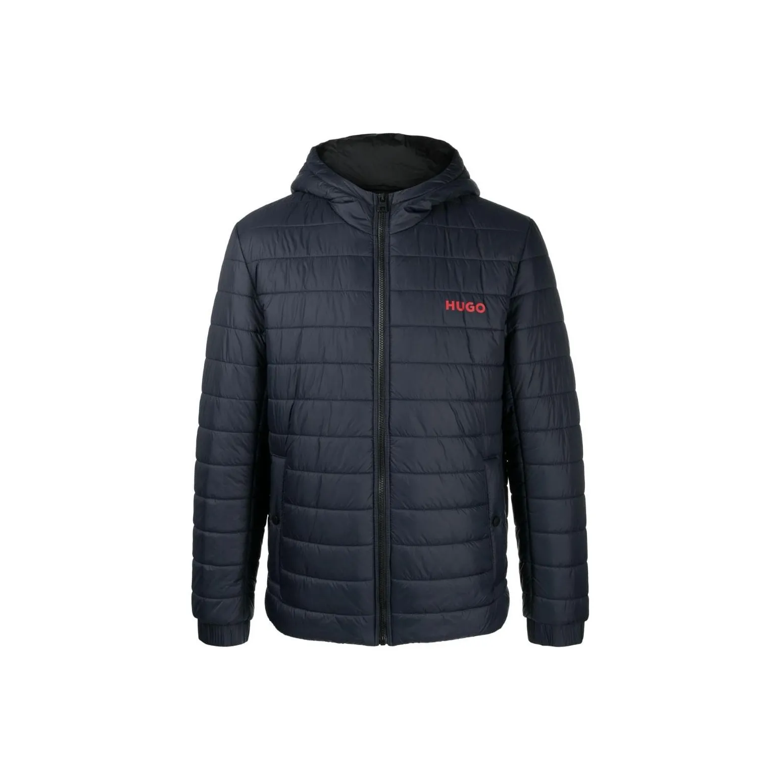 Hugo Boss Хлопковый пуховик Мужской Midnight Blue