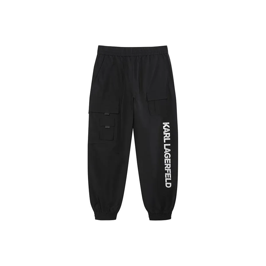 KARL LAGERFELD / Karl Lagerfeld Jeans Cargo Pants Unisex Black