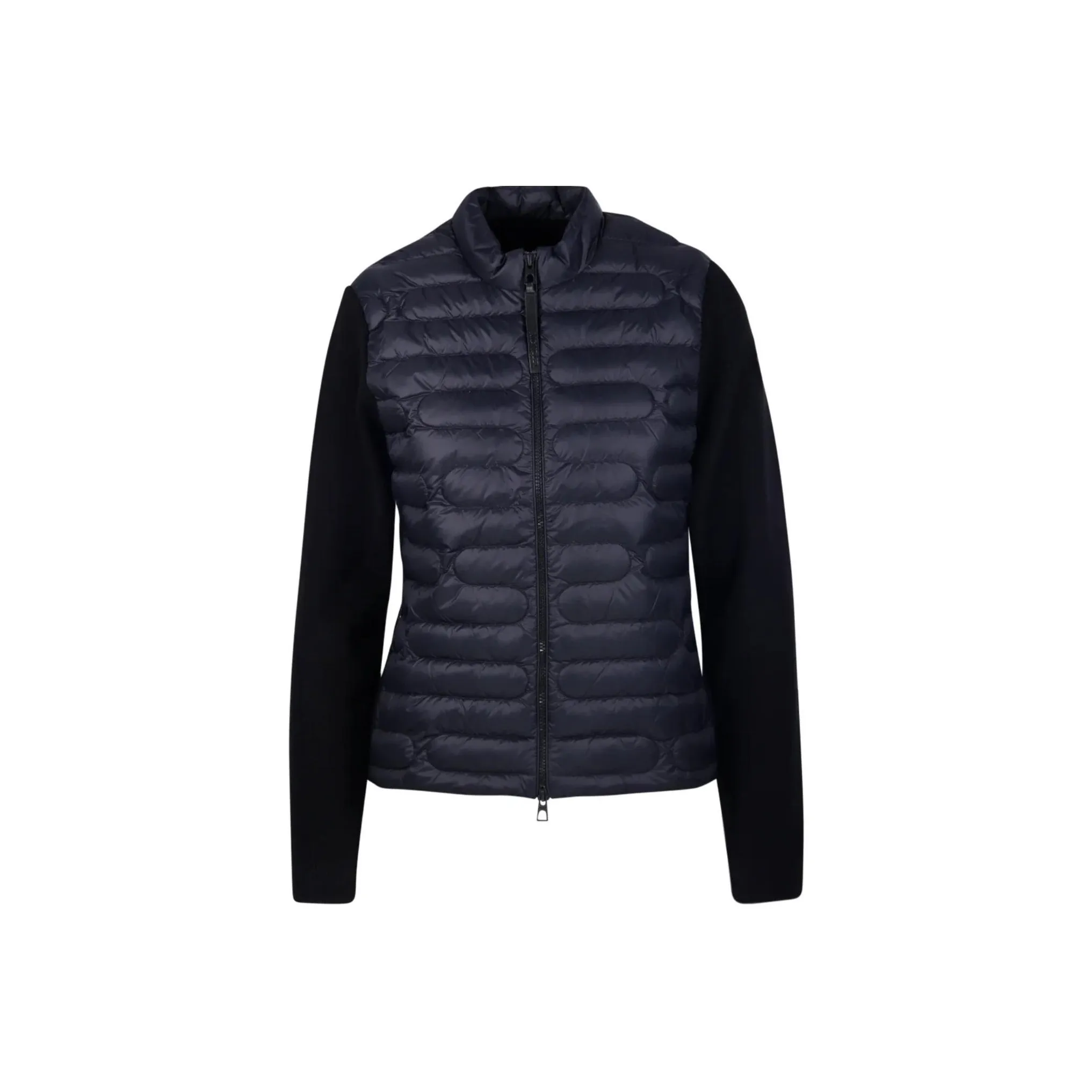 Moncler Zip-Up Knit Padded Cardigan