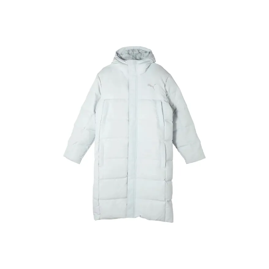 PUMA FOREVER Длинный OVERSIZED Пуховик Пуховик Мужской Серебряный