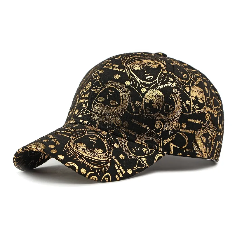 NOMK Полиэстер Кепки Унисекс Черный Бежевый Желтый Фруктовый Зеленый