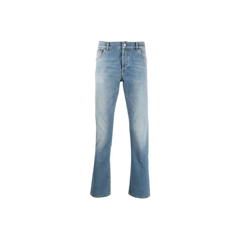 Marcelo Burlon Mid-rise Straight-leg Jeans
